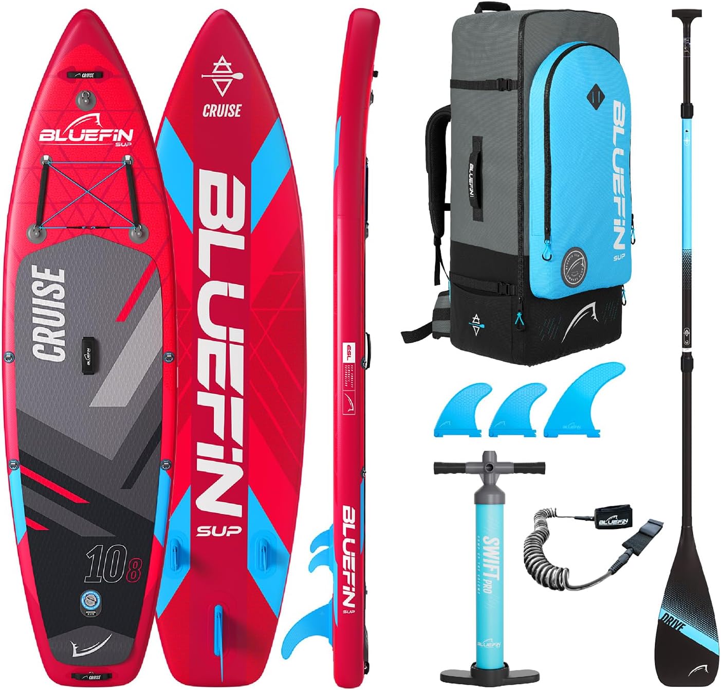 Ensemble de planches de SUP Bluefin Cruise