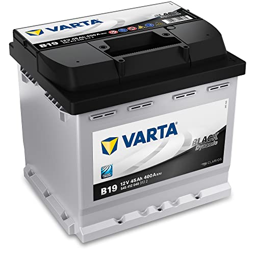Varta Black Dynamic B19 Batterie Voitures, 12 V 45Ah 400 Ampères (En)