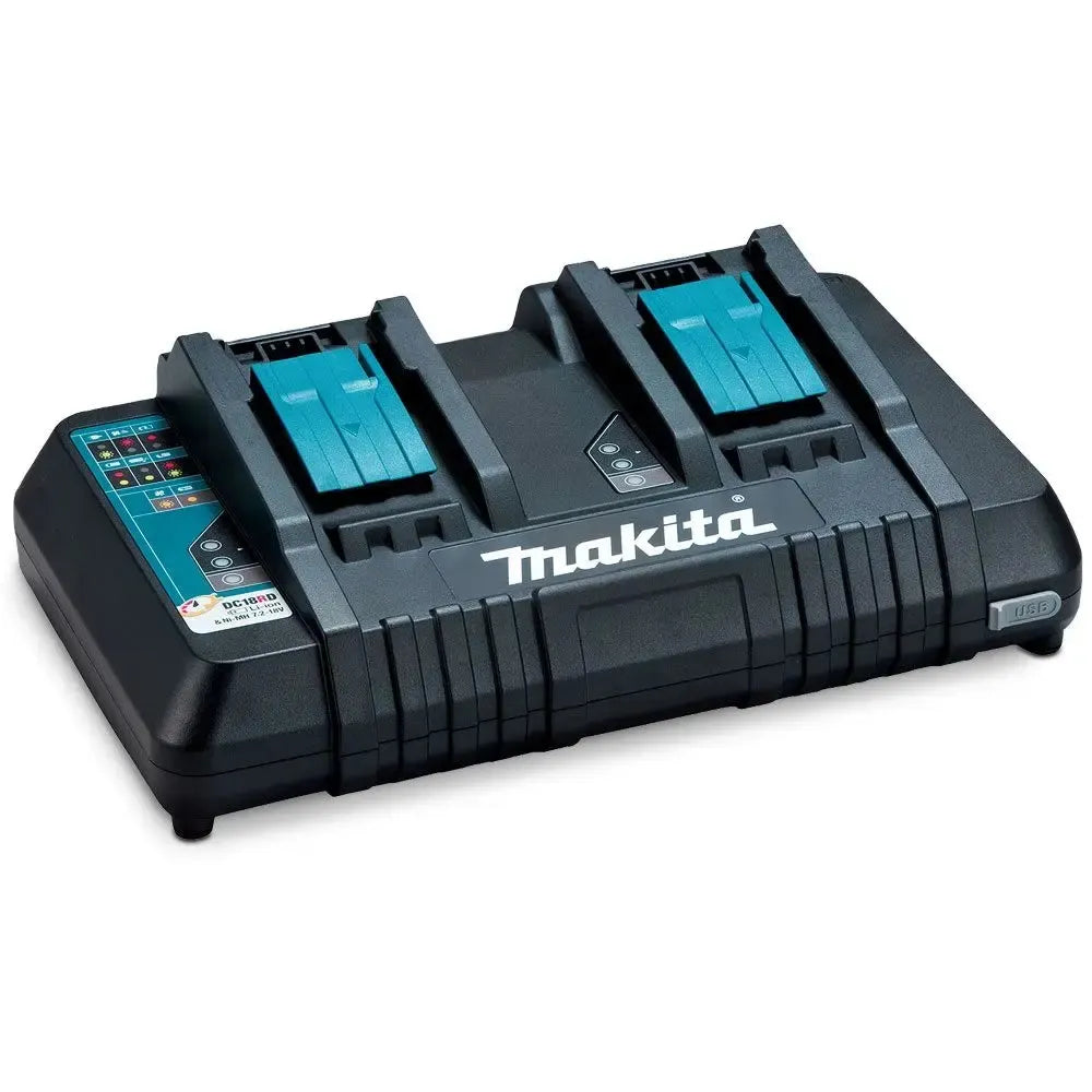 MAKITA 18V BRUSHLESS 10 PIECE 2 X 6.0AH COMBO KIT DLX1054GX1