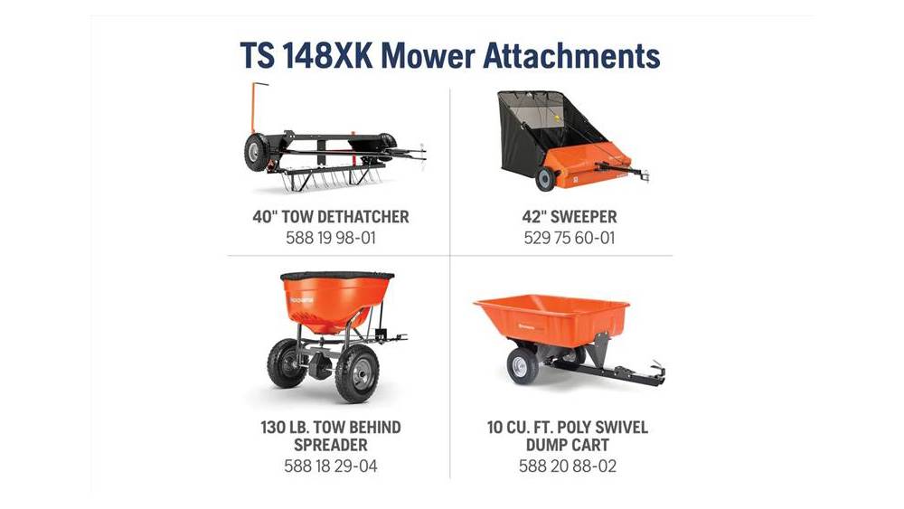 Tondeuse autoportée Husqvarna TS 148XK