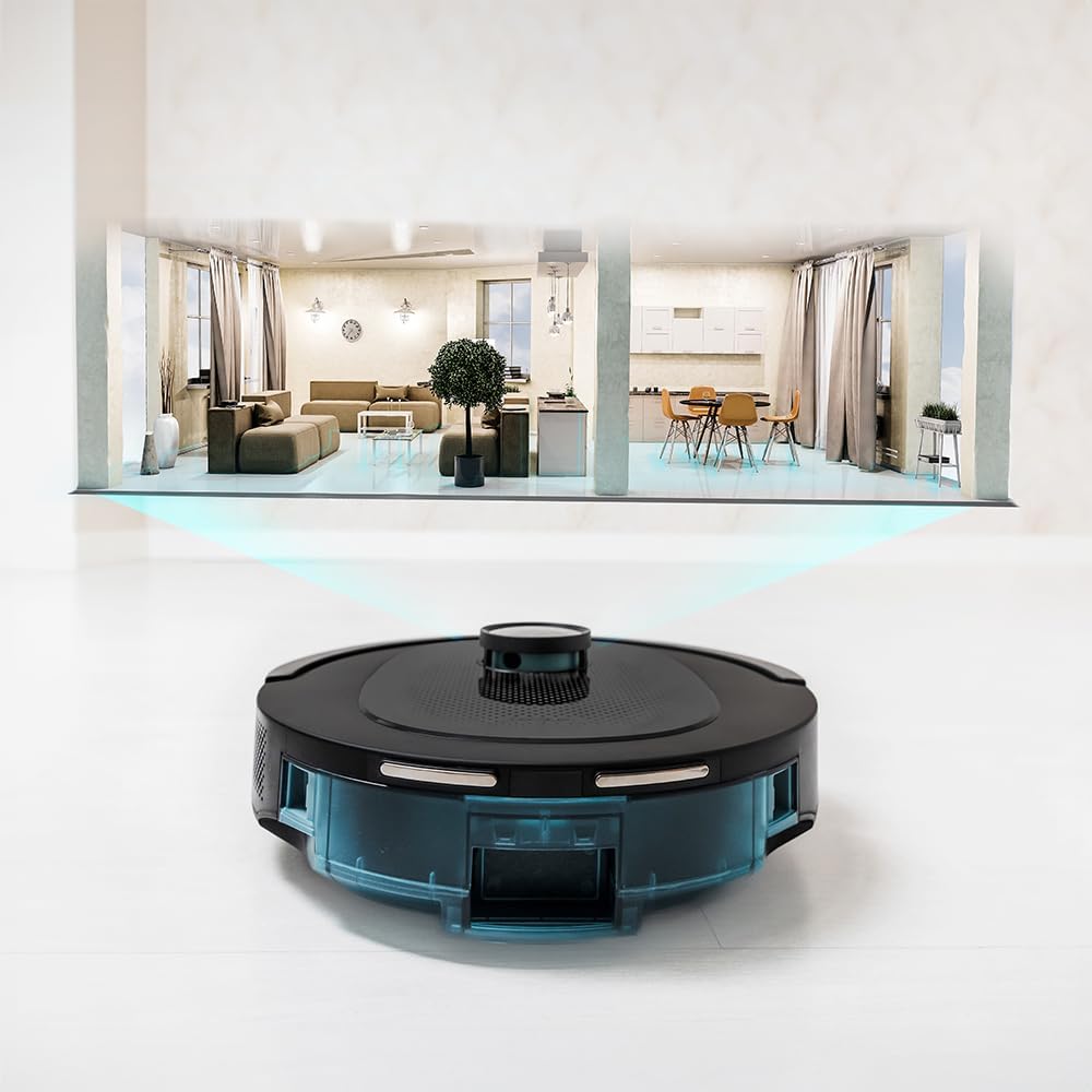 Cecotec Robot Aspirador con Navegacin Lser y App Conga 8290 Immortal Ultra Power X-Treme. 4 en 1