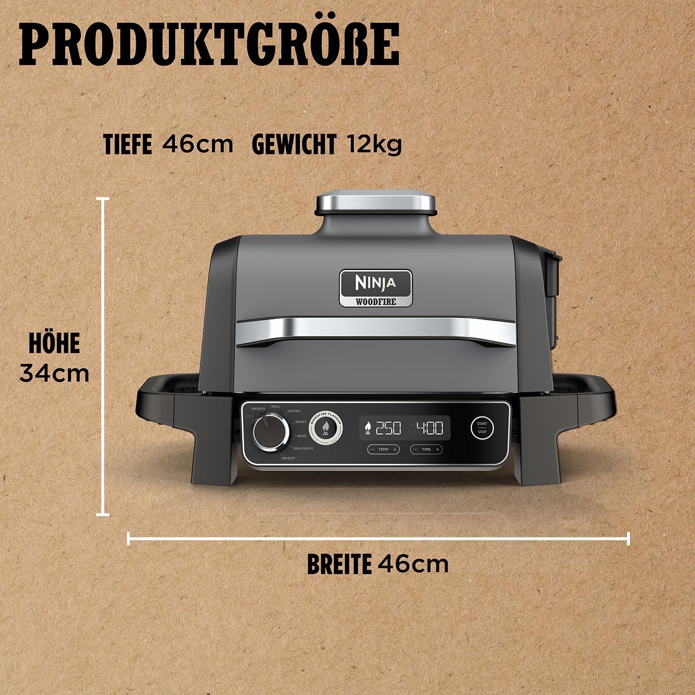 Grill électrique Ninja Woodfire
