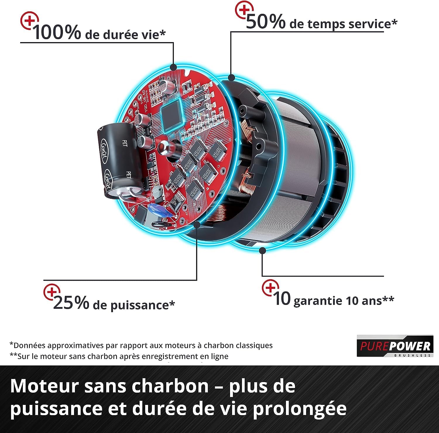 Einhell Trononneuse sans fil FORTEXXA 18/30 Solo - Power X-Change (18V, moteur sans charbon, guide-chane 30 cm, régime max 4 300 tr/min) Livré sans Batterie ni Chargeur