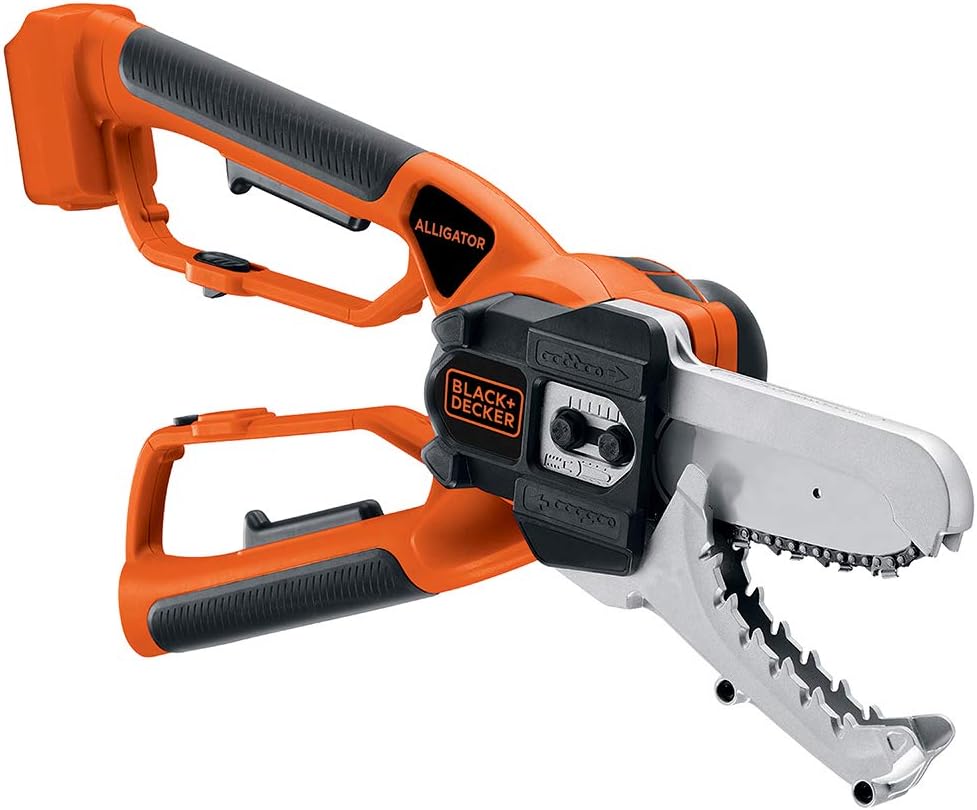 Tronçonneuse sans fil BLACK+DECKER 18 V avec batterie lithium-ion 2,0 Ah
