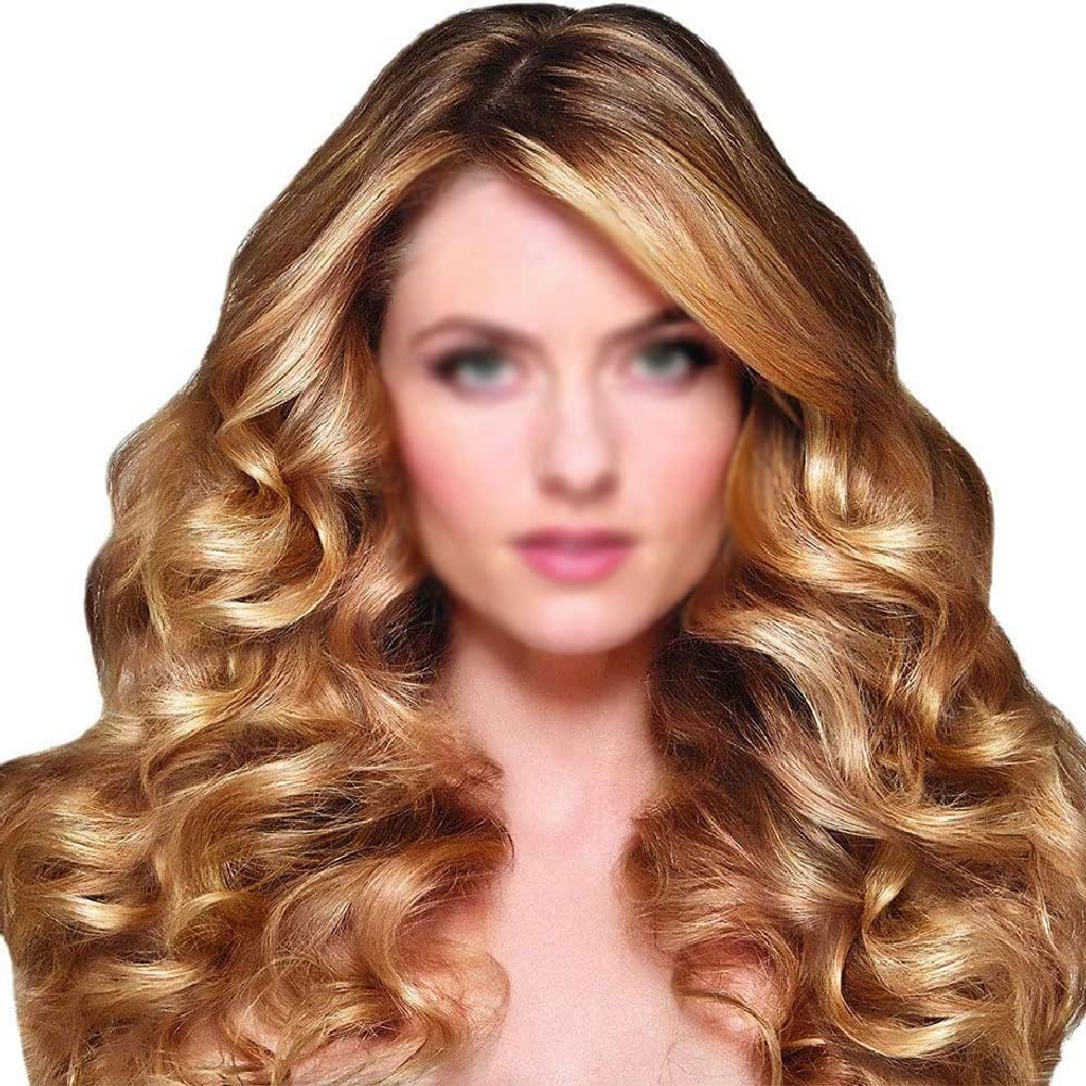 KKMNDE Bigoudi - Bigoudi Automatique Baguettes à friser Les Cheveux Tourmaline Céramique Chaleur instantanée Fer à friser Les Cheveux Ondulés Bigoudi
