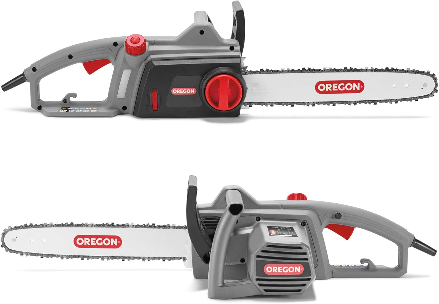 OREGON CS1400 - Trononneuse lectrique 2400W Puissante avec Guide-Chane de 40 cm, Moteur 230V, Technologie ControlCut, Trononneuse Filaire Silencieuse & Légère, Garantie 3 ans