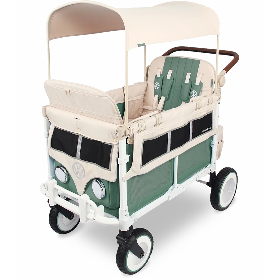 W0NDERF0LD  Volkswagon Special Edition Quad (4 seater) Stroller Wagon