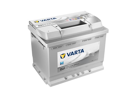 Varta Silver Dynamic D21 Batterie Voitures, 12 V 61Ah 600 Amps (En)