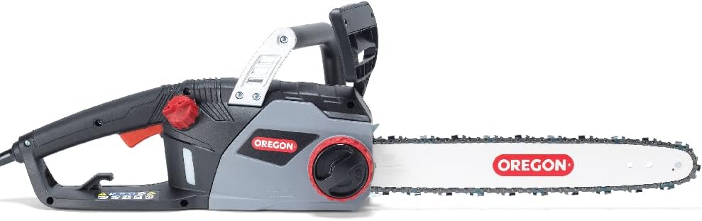 OREGON CS1400 - Trononneuse lectrique 2400W Puissante avec Guide-Chane de 40 cm, Moteur 230V, Technologie ControlCut, Trononneuse Filaire Silencieuse & Légère, Garantie 3 ans