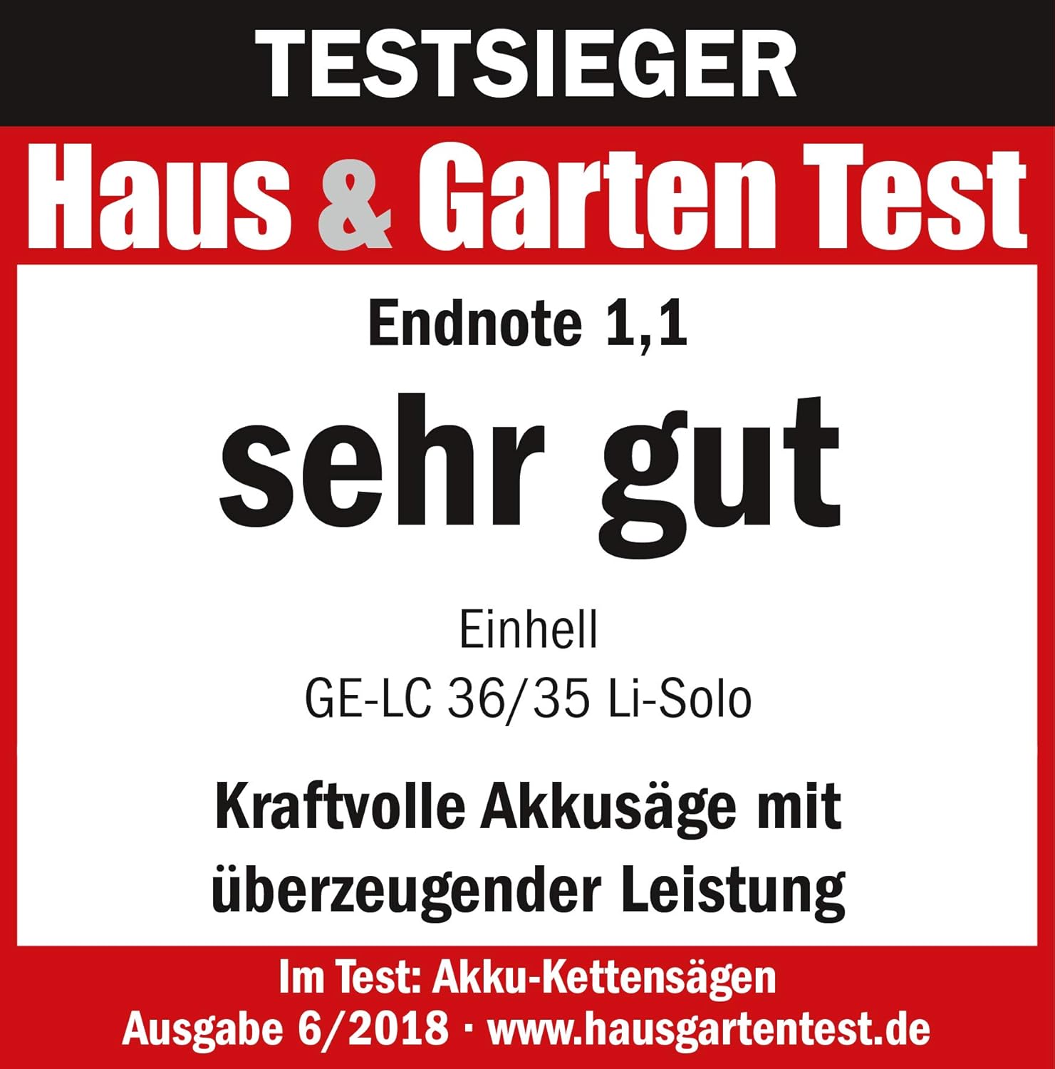 Einhell Professional Trononneuse sans fil GP-LC 36/35 Li- Solo Power X-Change (36V, Longueur de coupé 33cm, Vitesse de chaine 15m/s, moteur sans charbon) Livrée sans Batterie ni Chargeur
