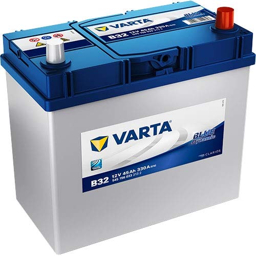 Varta Blue Dynamic B32 Batterie Voitures, 12 V 45Ah 330 Amps (En)