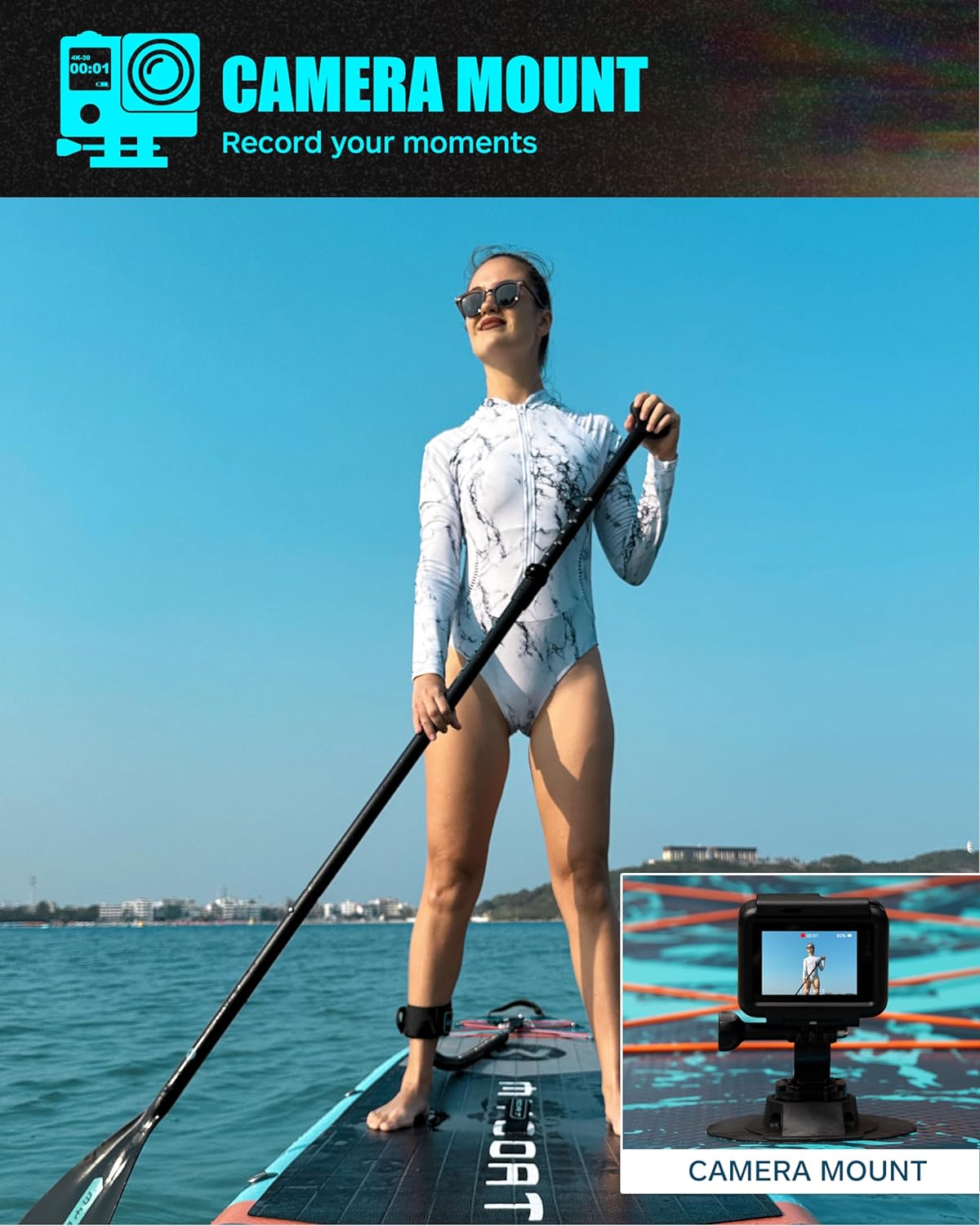 11'6346 Extra Wide Inflatable Paddle Board
