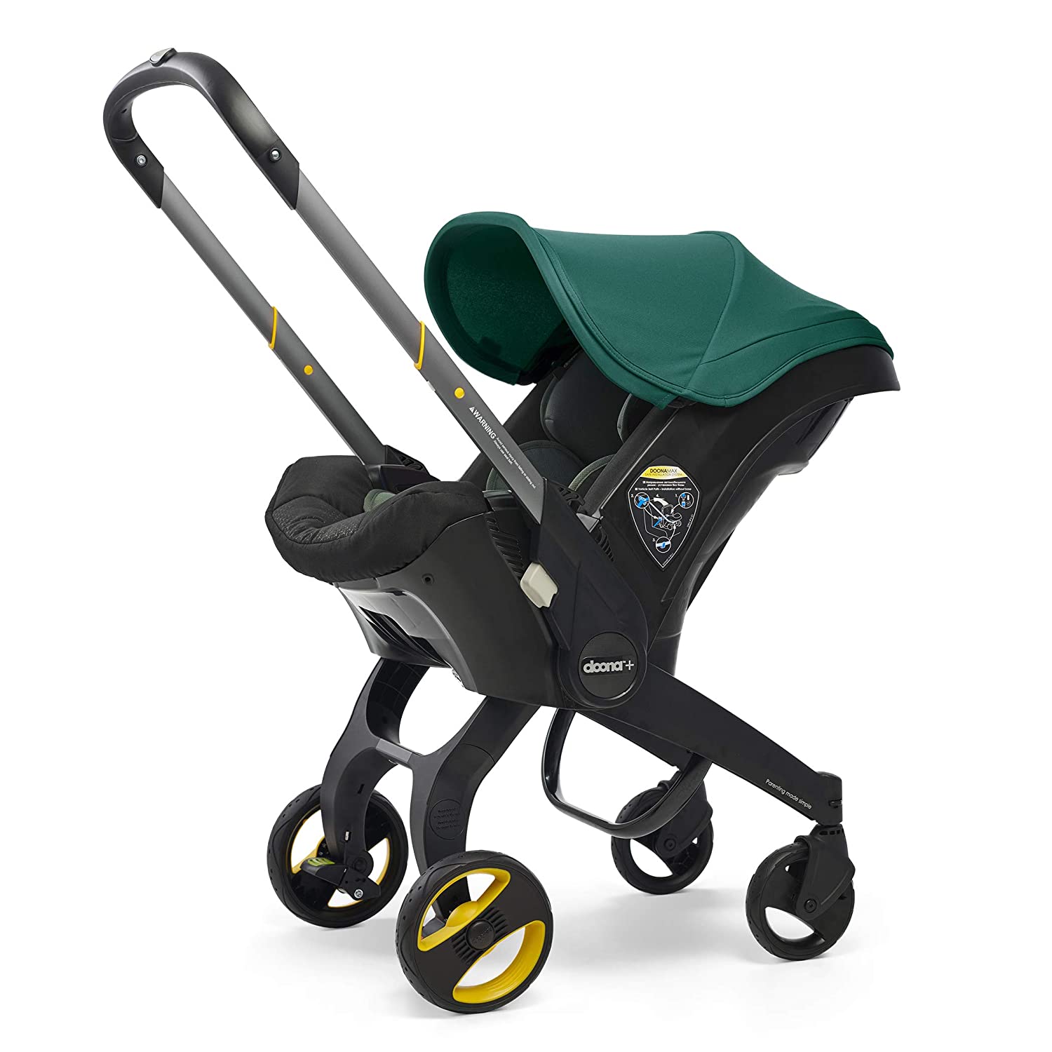 Doona Infant Car Seat & Latch Base - Racing Green - US Version