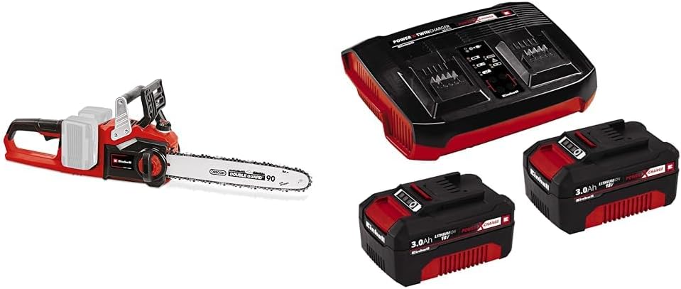 Einhell Professional Trononneuse sans fil GP-LC 36/35 Li- Solo Power X-Change (36V, Longueur de coupé 33cm, Vitesse de chaine 15m/s, moteur sans charbon) Livrée sans Batterie ni Chargeur