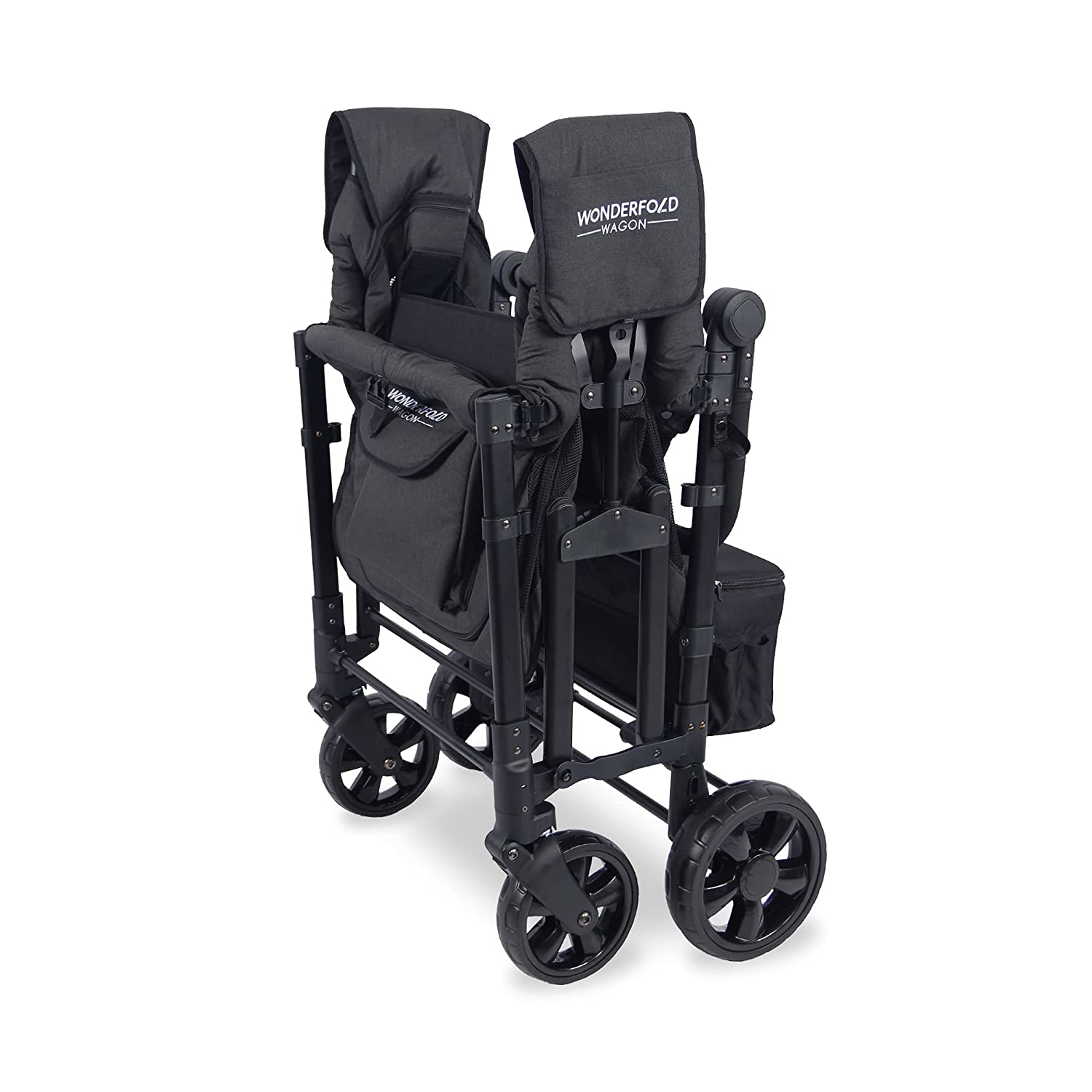 W0NDERF0LD W4 Elite 4 Seater Multi-Function Quad Stroller Wagon