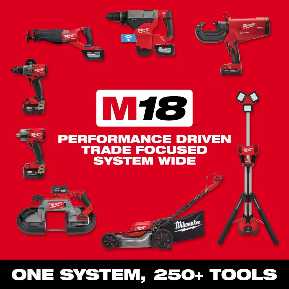 Meuleuse sans fil lithium-ion M18 FUEL 18 V, 4-1/2 po/5 po, sans balais, avec interrupteur à palette (outil uniquement)