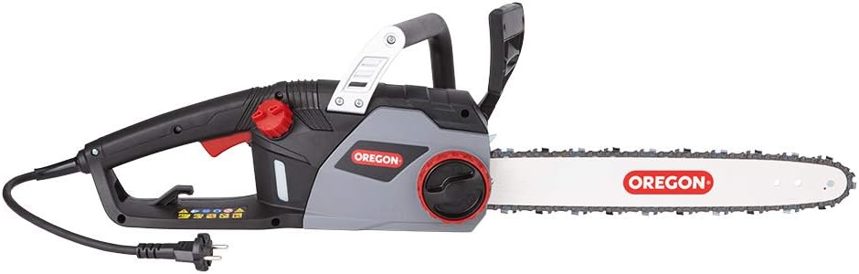 OREGON CS1400 - Trononneuse lectrique 2400W Puissante avec Guide-Chane de 40 cm, Moteur 230V, Technologie ControlCut, Trononneuse Filaire Silencieuse & Légère, Garantie 3 ans