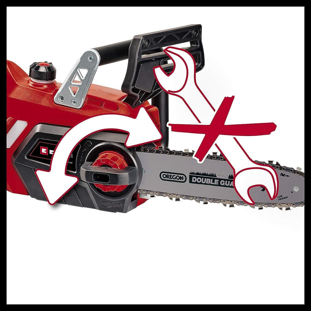 Einhell Trononneuse sans fil GE-LC 18/25 Li Solo - Power X-Change (18 V, Longueur du guide 25 cm, Longueur de coupe 23 cm) Livré sans Batterie ni Chargeur