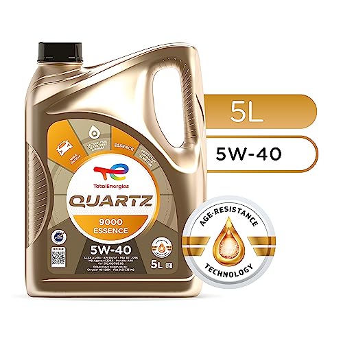 TotalEnergies Quartz 9000 essence 5W-40, Huile moteur, 5 litres