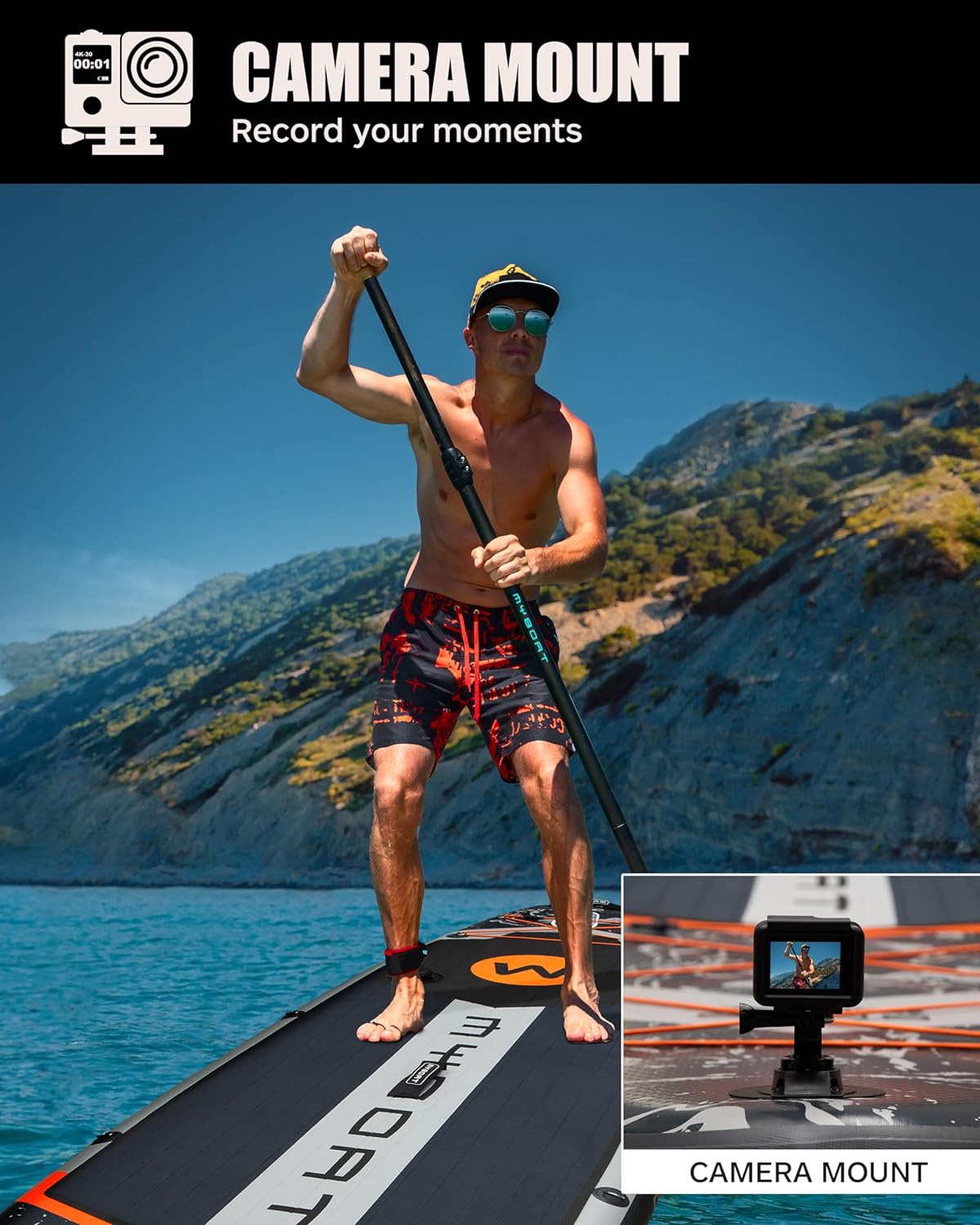 11'6346 Extra Wide Inflatable Paddle Board