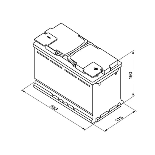 Bosch S5A13 - Batterie Auto - 95A/h - 850A - Technologie AGM - adaptée aux Véhicules avec Start/Stop
