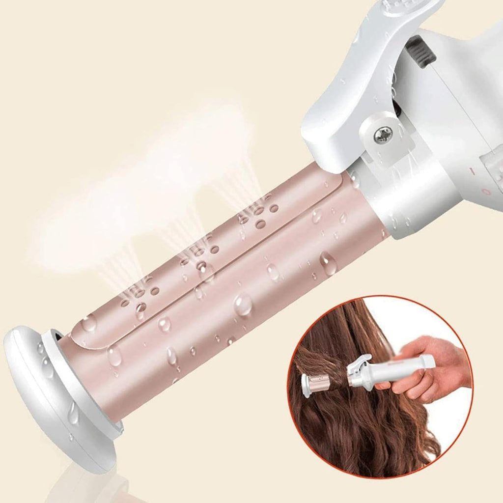 KKMNDE Baguettes à friser Les Cheveux, Mini Fer à friser sans Fil, Portable, Rechargeable par USB, Fer à friser en céramique, Fer à friser sans Fil, Outil de Coiffure pour Salon de coiff