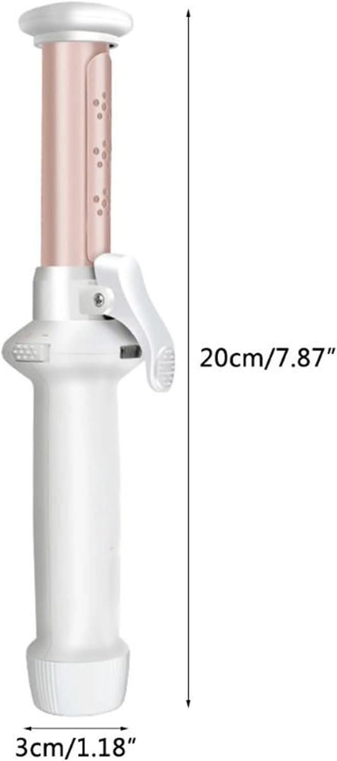 KKMNDE Baguettes à friser Les Cheveux, Mini Fer à friser sans Fil, Portable, Rechargeable par USB, Fer à friser en céramique, Fer à friser sans Fil, Outil de Coiffure pour Salon de coiff