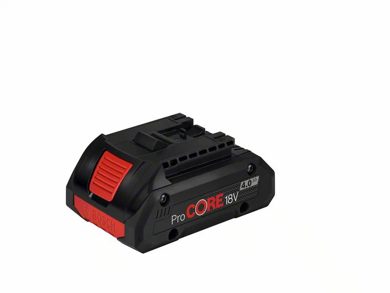 BOSCH COMBI-KIT 4 18V TOOLS: GSR 18V-110C + GDX 18V-210C + GWS 18V-10 + GBH 18V-24C + 1 4.0 AH BATTERY (PROCORE) + 2 5.5 AH BATTERIES (PROCORE) + GAL 1880CV ( L)PROFESSIONAL