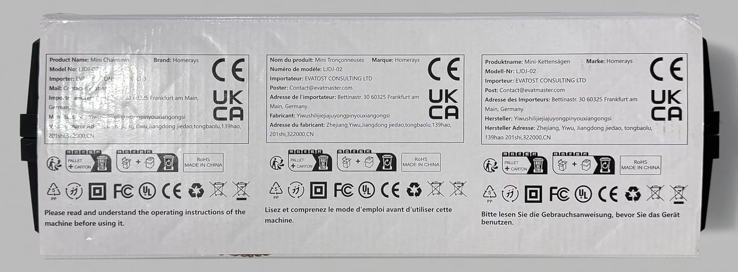 Mini Trononneuse a Batterie 4000mAh, 8 &amp; 6 Pouces Lubrificateur Automatique et électrique Trononneuse 2 * 2000mAh brushless Elagueur, Pour La Coupe Du Bois, Branches, L'élagage, La Cour, Jardin
