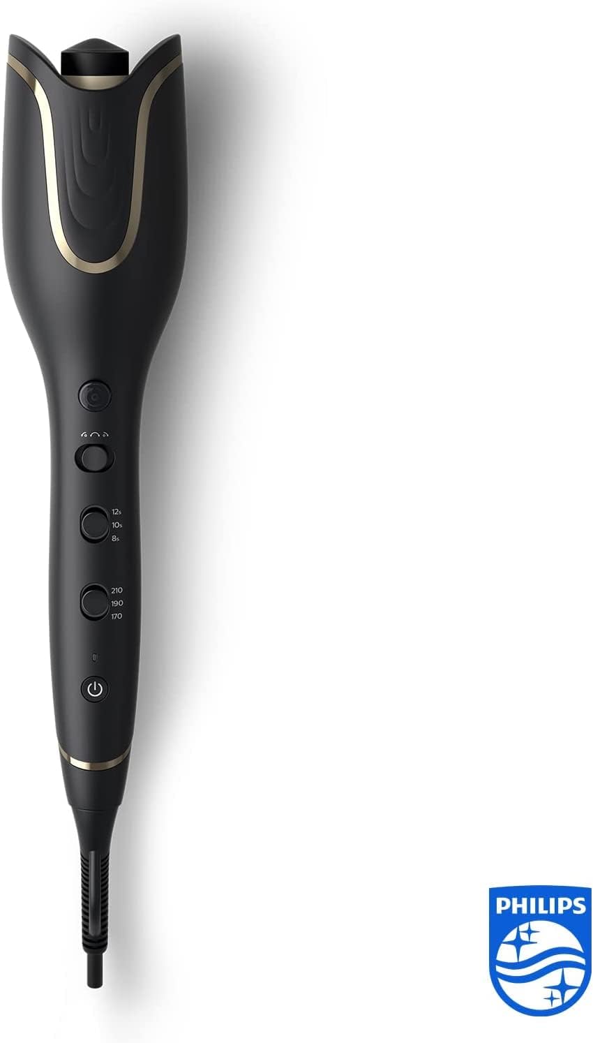 Philips Fer à friser automatique StyleCare Prestige avec système de boucles innovant (modèle BHB876/00)