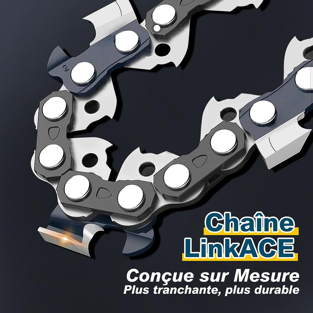 Mini Tronconneuse a Batterie, Tronconneuse Electrique Sans Fil de 6 Pouces 8000mAh avec Graisseur Automatique, Elagueuse Batterie pour l'élagage le Jardin Projets DIY