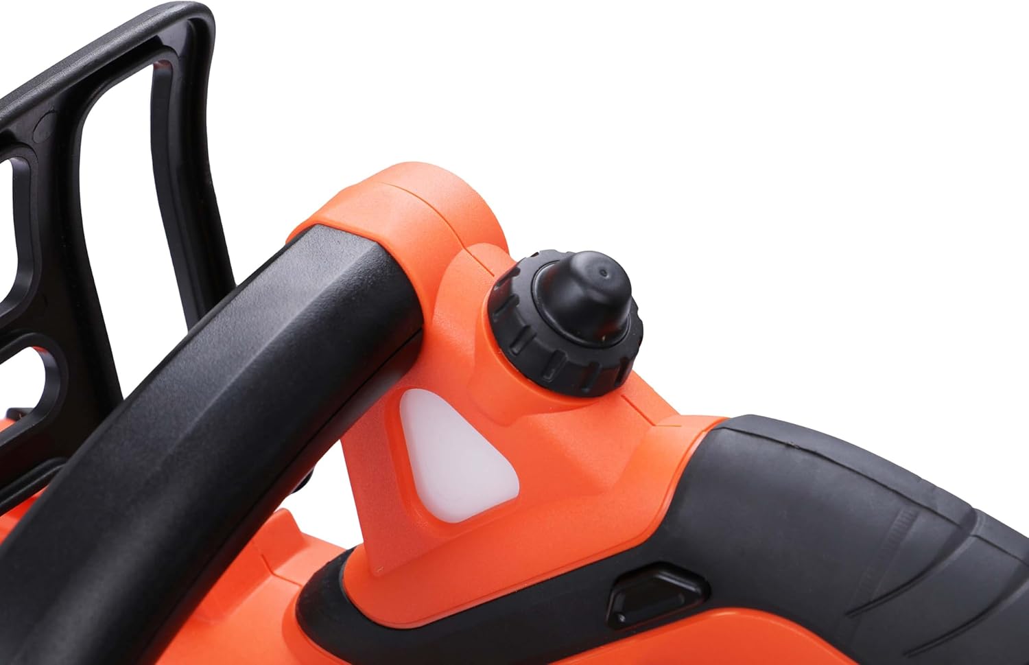 BLACK+DECKER - Trononneuse sans fil - 3,1 m/s - 2 Ah - réservoir de 25 ml - Double interrupteur - protection main gauche et frein de chaîne instantané - GKC1820L20-QW 