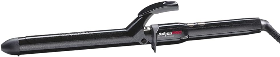 BaByliss PRO BAB2473TDE - Fer à Boucler Professionnel 25 mm - Boucleur Advanced Curl - Titanium Diamond - Boucles Naturelles