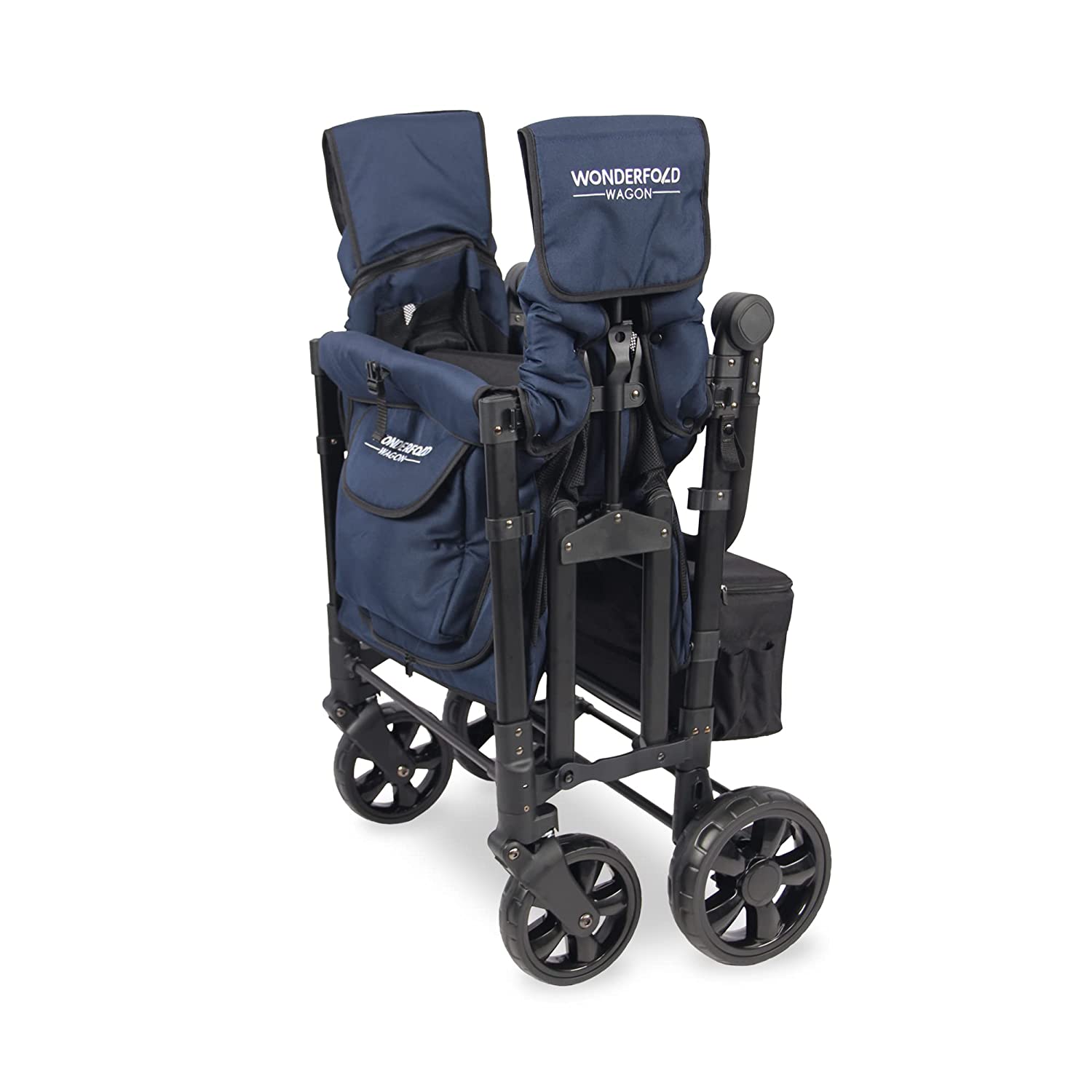 W0NDERF0LD W4 Elite 4 Seater Multi-Function Quad Stroller Wagon