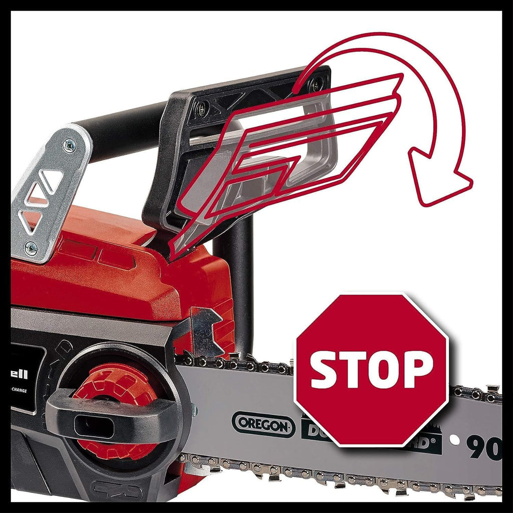 Einhell Trononneuse sans fil GE-LC 18/25 Li Solo - Power X-Change (18 V, Longueur du guide 25 cm, Longueur de coupe 23 cm) Livré sans Batterie ni Chargeur