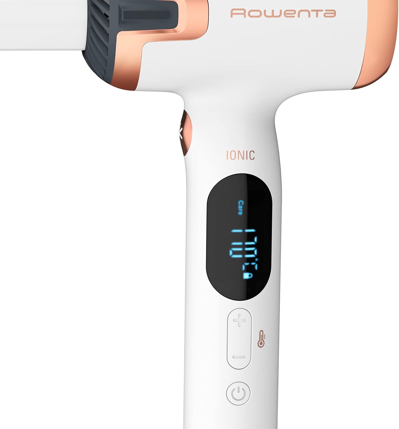 Rowenta Air Care Ultimate Experience Fer à boucler Diamètre 25 mm Forme en L pour un confort total 8 réglages de température de 130 °C à 200 °C Fonction Blanc ionique CF4310F0