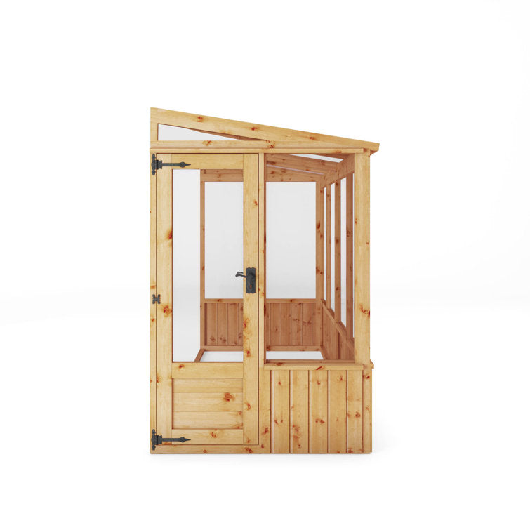 Serre Mercia 8 x 4 pi Premium Lean Too