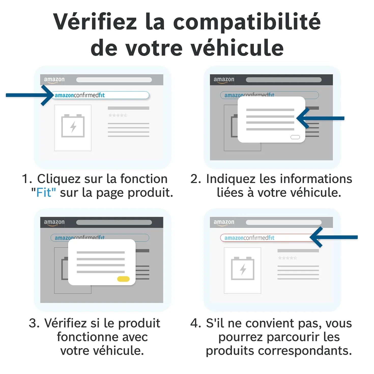 Bosch S4 008 Batterie Auto 74 A/h - 680 A - Batterie 12 V, Plomb-acide pour Véhicules sans Système Start/Stop, Polarité Gauche (-) Droite (+), 278 x 175 x 190 mm