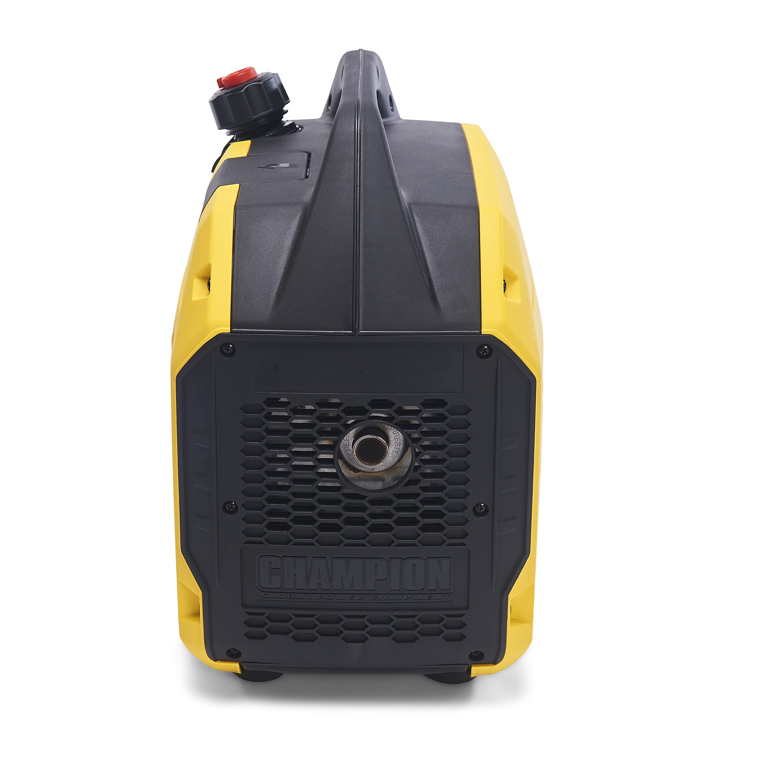 Champion Power Equipment The Mighty Atom Power Generator (2200W Inverter Petrol Only, 58dBA - 7m Distance, 12V DC Socket and Dual Port USB Adapter, for Camping / Outdoor) 9200i-EU