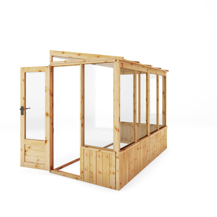 Serre Mercia 8 x 4 pi Premium Lean Too