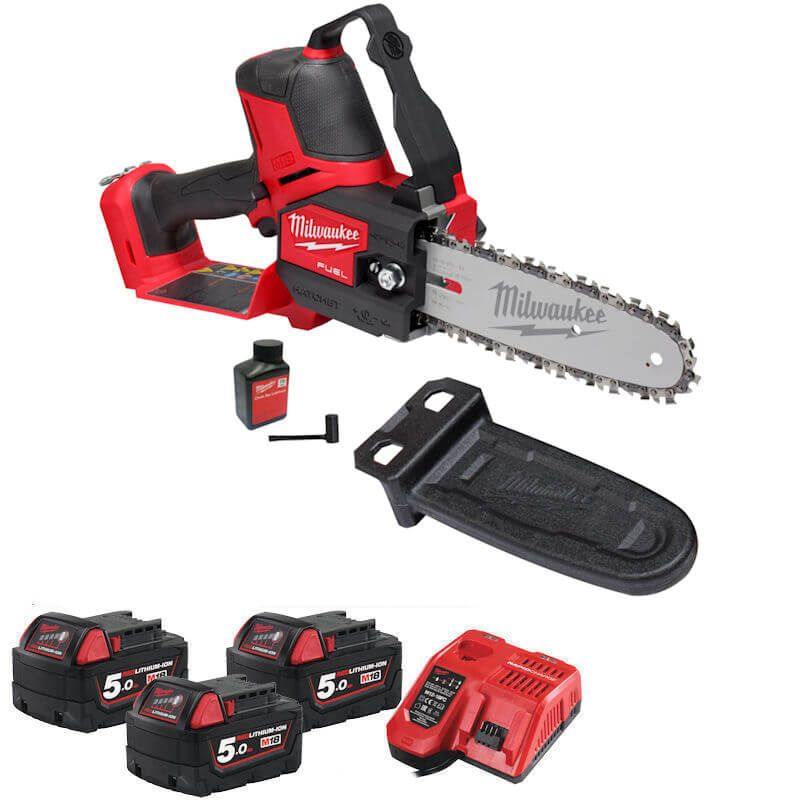 Scie d'élagage à hachette Milwaukee M18FHS20-503 M18 FUEL 20 cm