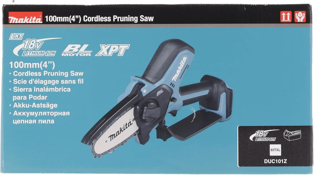 Trononneuse d'élagage 18V LXT guide de 10 cm (Produit seul) - MAKITA DUC101Z