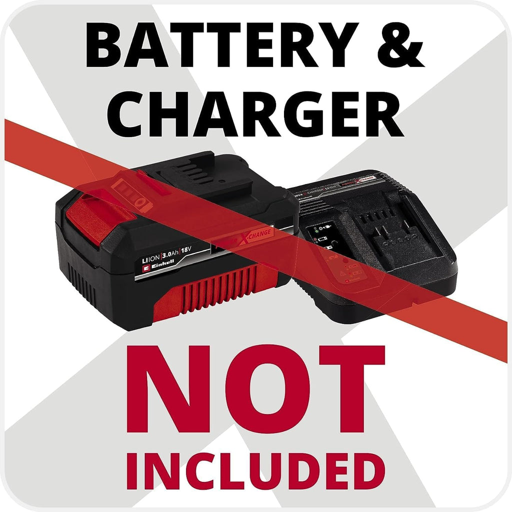 Einhell Trononneuse sans fil GE-LC 18/25 Li Solo - Power X-Change (18 V, Longueur du guide 25 cm, Longueur de coupe 23 cm) Livré sans Batterie ni Chargeur