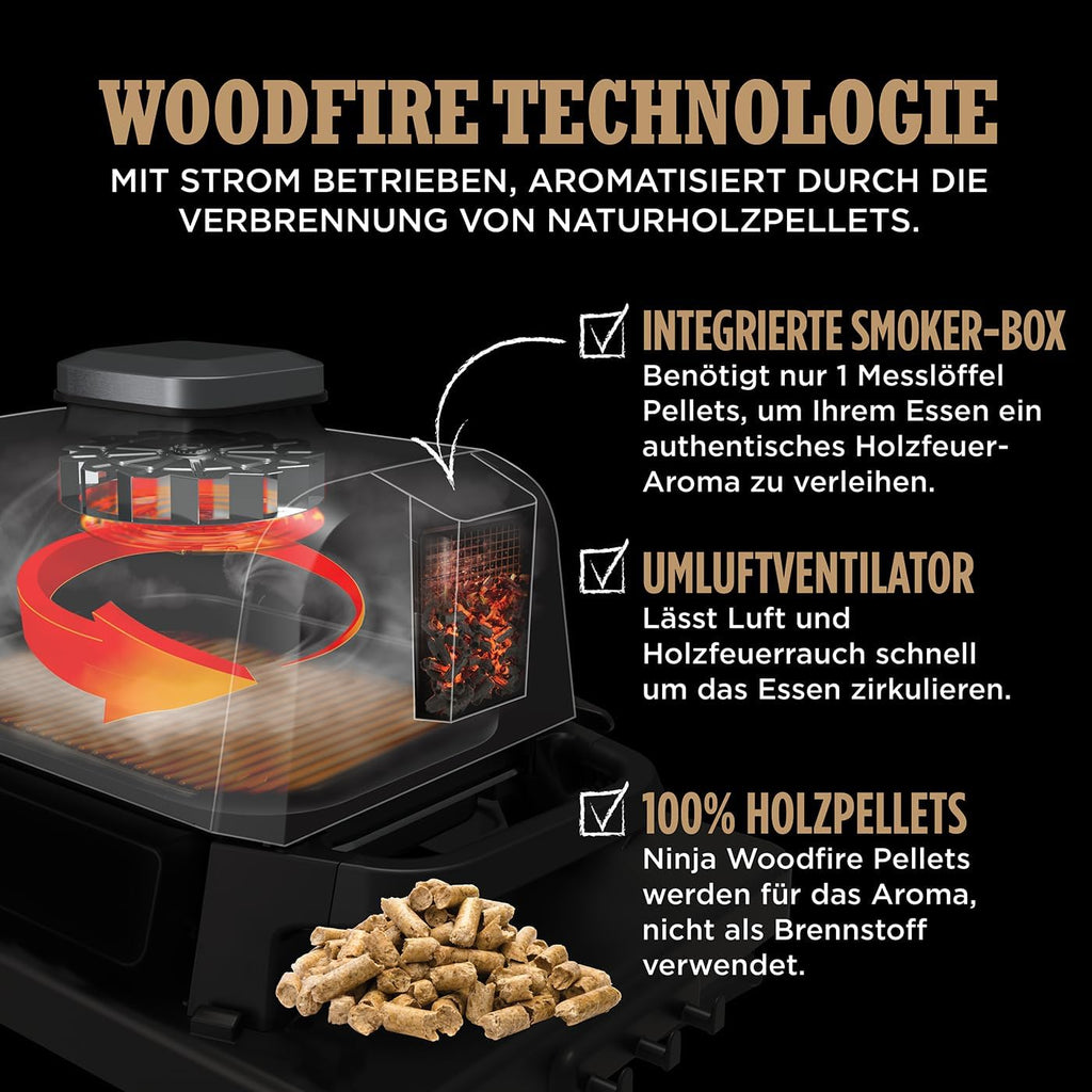 Grill électrique Ninja Woodfire