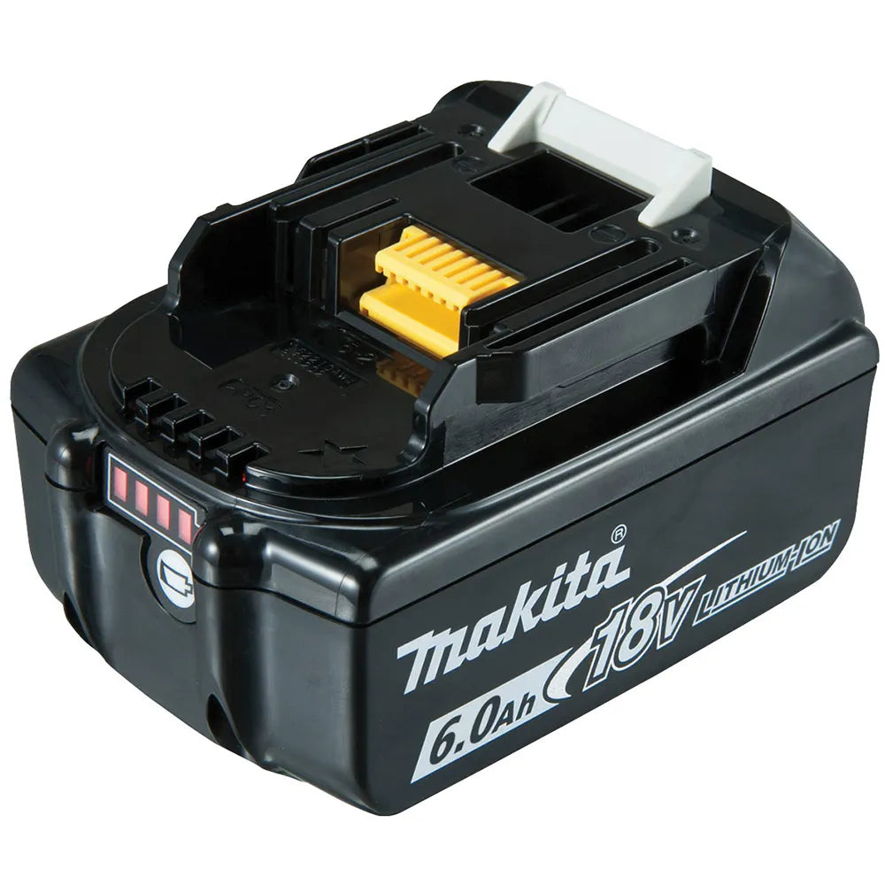MAKITA 18V BRUSHLESS 8 PIECE 2 X 6.0AH COMBO KIT DLX8046GX1