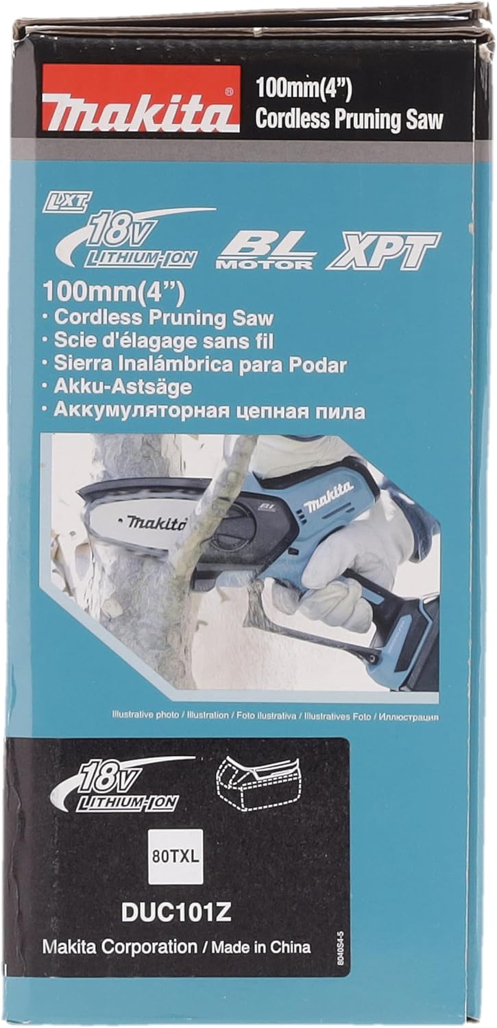 Trononneuse d'élagage 18V LXT guide de 10 cm (Produit seul) - MAKITA DUC101Z