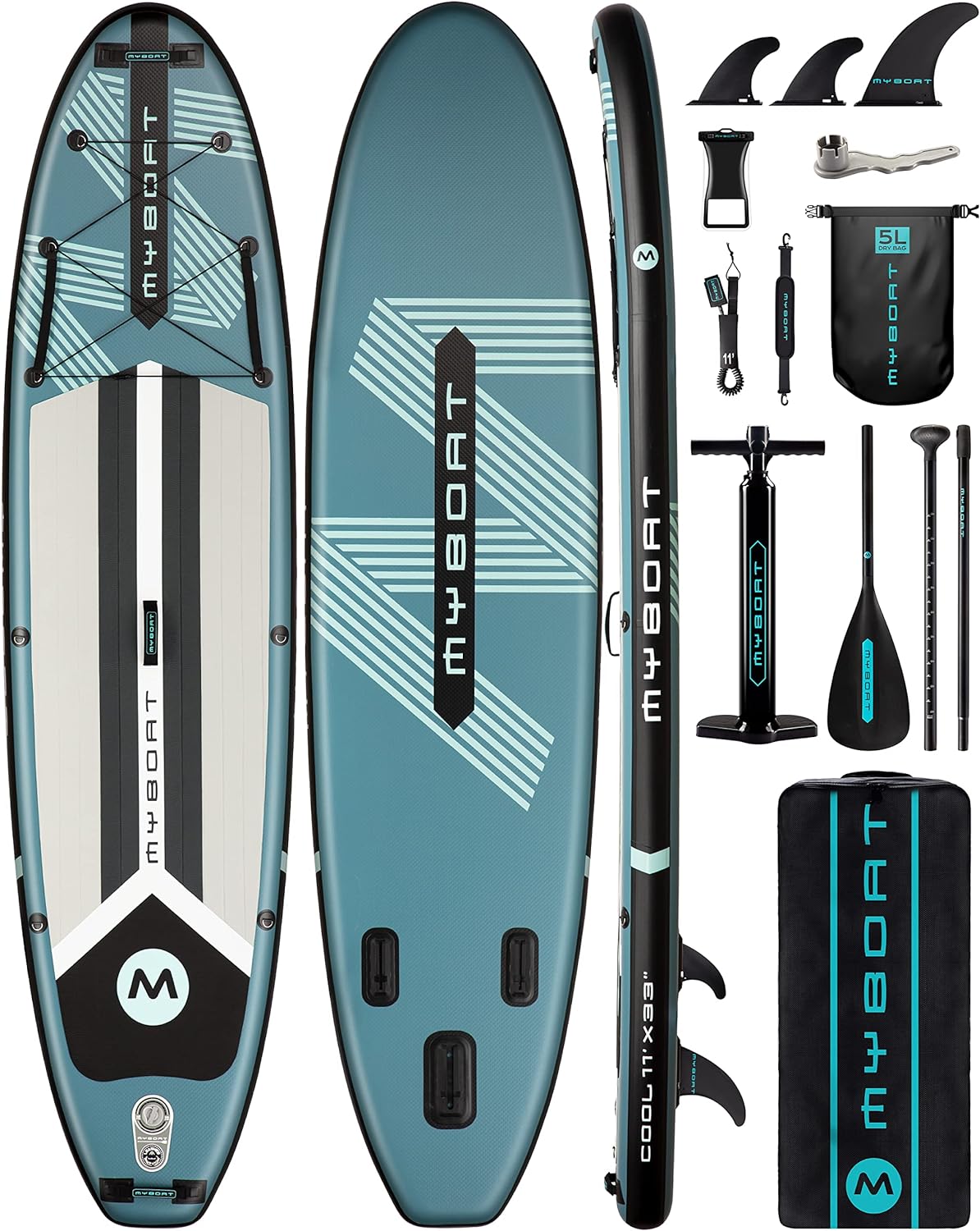 11'6346 Extra Wide Inflatable Paddle Board