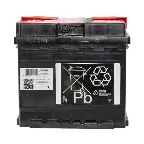 SMC 7903430 L155 Speed - Batterie de voiture d’origine, 12 V 55 Ah 480 A, avec pôle positif à droite