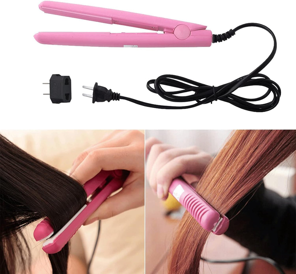 KKMNDE Baguettes de friser Les Cheveux, bigoudi électrique lisseur de Cheveux humides et secs Fer à friser Interchangeable Dispositif d'ondulation Outils d'appareils ménagers