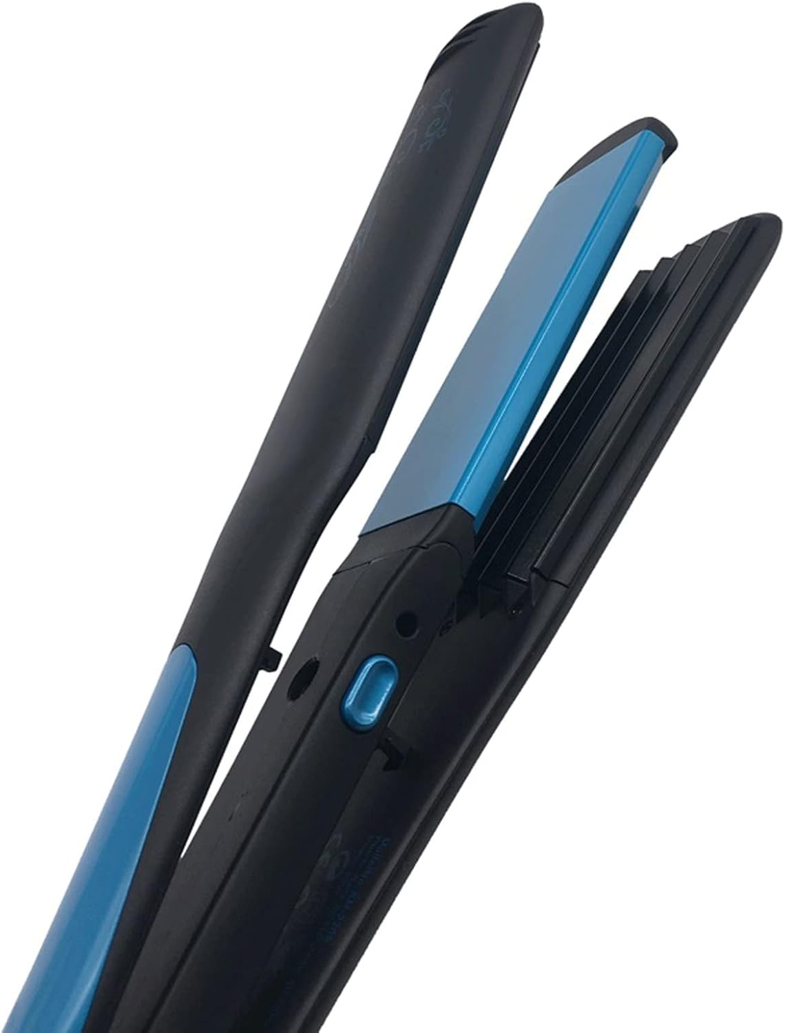 KKMNDE Baguettes à friser Les Cheveux, Fer à friser à Double Usage 2 en 1, ne blesse Pas Les Cheveux, Pince à mas, Outil de Coiffure